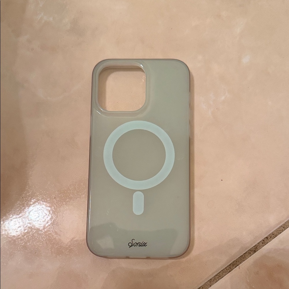 Sonix Transparent Gray MagSafe Phone Case
